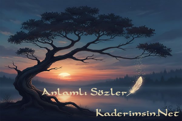 Anlamlı Sözler - Kaderimsin